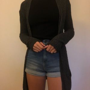 Brandy Melville Dark Grey Cardigan